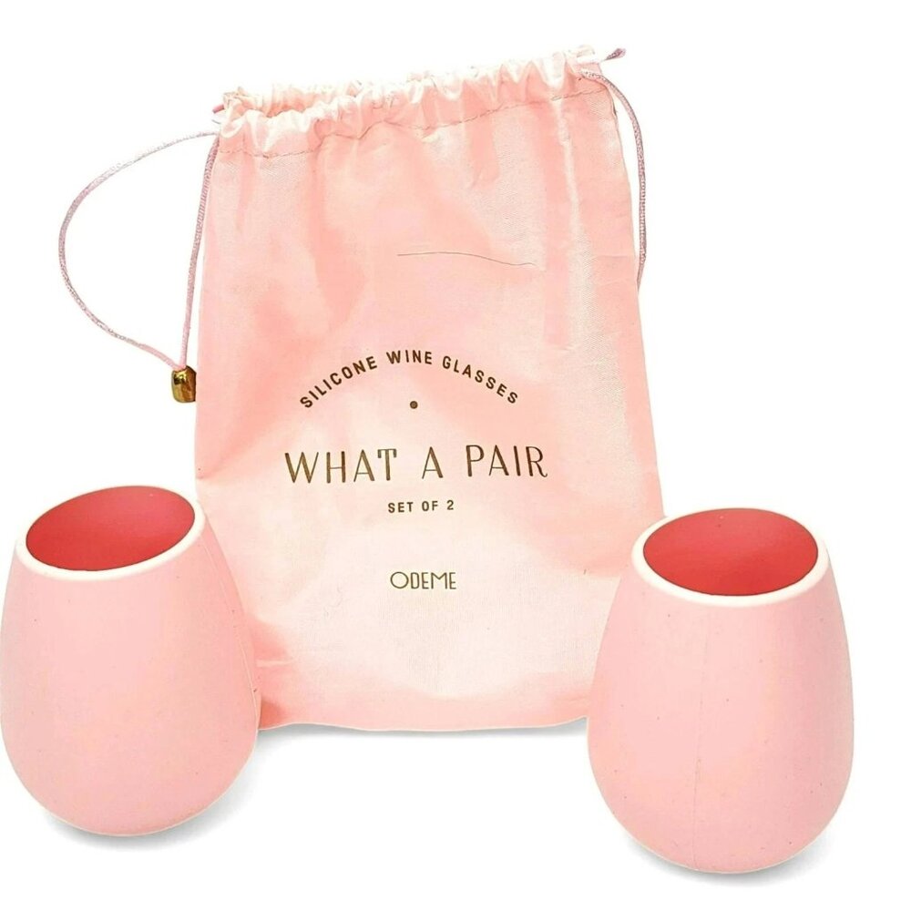Odeme Silicone Wine Glasses